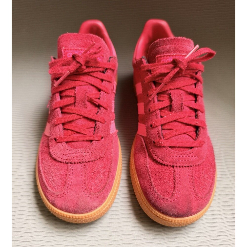 Adidas Handball Spezial C Girls RubyRed Lucid PinkGum Size 2
